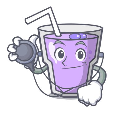 Doktor berry güler yüzlü karakter karikatür