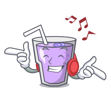 Dinleme müzik berry güler yüzlü maskot çizgi film