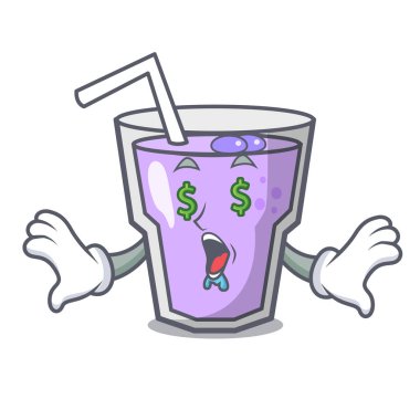 Para göz berry güler yüzlü maskot çizgi film