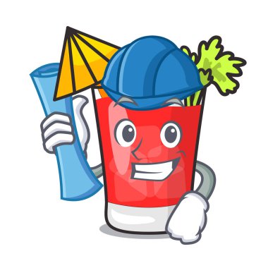 Mimar bloody mary karakter karikatür