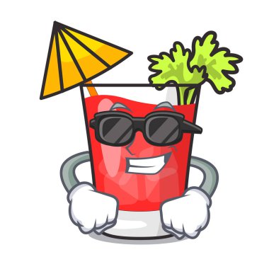 Süper serin kanlı mary karakter karikatür