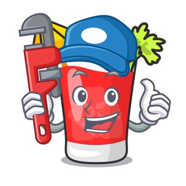 Tesisatçı bloody mary maskot çizgi film