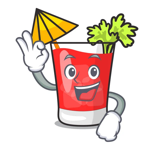 Bloody mary karakter karikatür Tamam