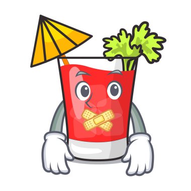 Sessiz bloody mary maskot çizgi film