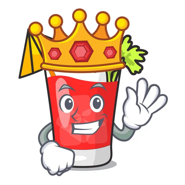 Kral bloody mary maskot çizgi film