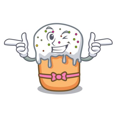 Wink Paskalya kek karakter karikatür