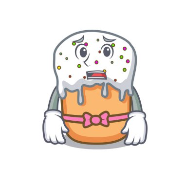 Yazık ki Paskalya kek maskot çizgi film