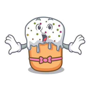 Sürpriz Paskalya kek maskot çizgi film