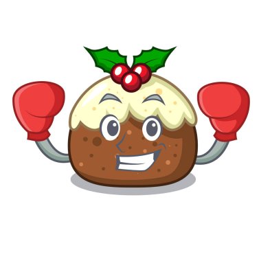 Boks meyve pasta karakter karikatür