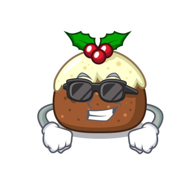 Süper serin meyve pasta karakter karikatür