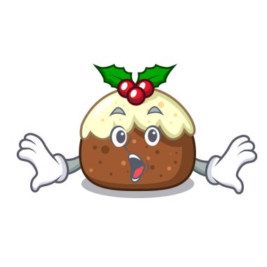 Maskot karikatür sürpriz meyve pasta