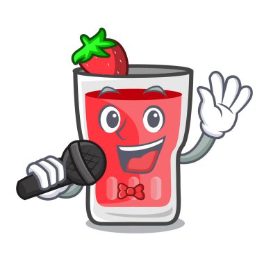 Şarkı çilek mojito maskot çizgi film