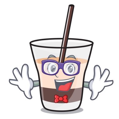 Geek Beyaz Rus karakter karikatür