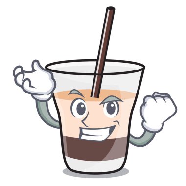 Başarılı beyaz Rus karakter karikatür