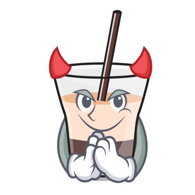 Şeytan Beyaz Rus maskot çizgi film