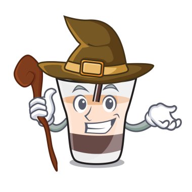 Cadı Beyaz Rus maskot çizgi film