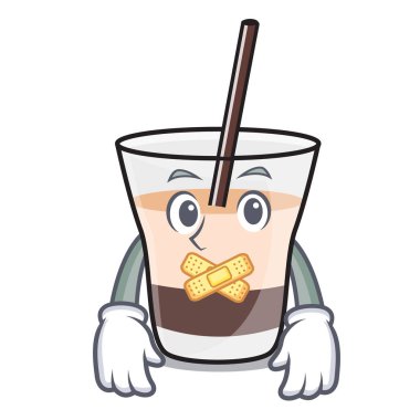 Sessiz Beyaz Rus maskot çizgi film