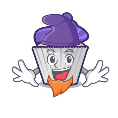 Elf yaban mersinli kek karakter karikatür