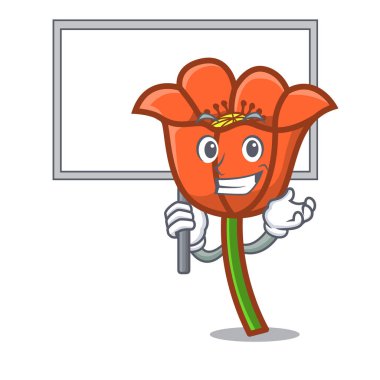 Yönetim Kurulu haşhaş çiçek karakter karikatür getirmek