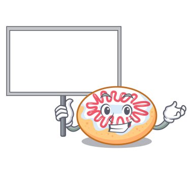 Yönetim Kurulu jöleli donut karakter karikatür getirmek