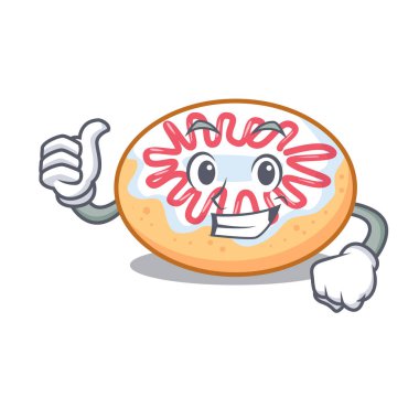 Jöleli çörek karakter karikatür yaşasın