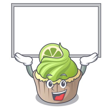 Kurulu limon keki karakter karikatür kadar