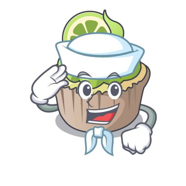 Denizci limon keki karakter karikatür