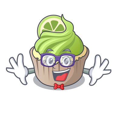 Geek limon keki karakter karikatür
