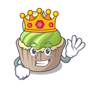 Kral limon keki maskot çizgi film