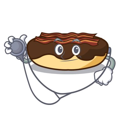 Doktor akçaağaç pastırma karakter karikatür bar