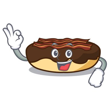 İyi akçaağaç pastırma bar karakter karikatür