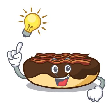 Bir fikir akçaağaç pastırma bar maskot karikatür var