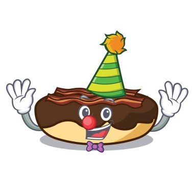 Palyaço akçaağaç pastırma maskot karikatür bar