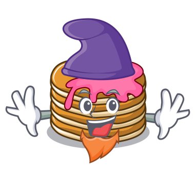 Elf gözleme çilek karakter karikatür ile