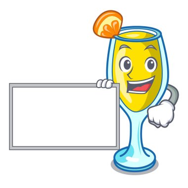 Yönetim Kurulu Mimoza karakter karikatür tarzı ile