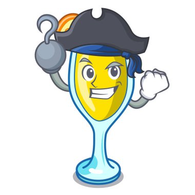 Korsan Mimoza karakter karikatür tarzı