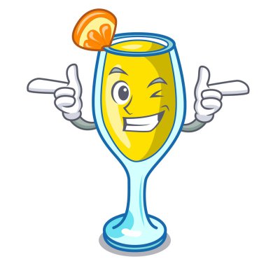 Wink Mimoza karakter karikatür tarzı