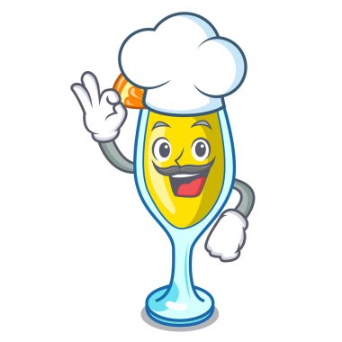 Şef Mimoza karakter karikatür tarzı