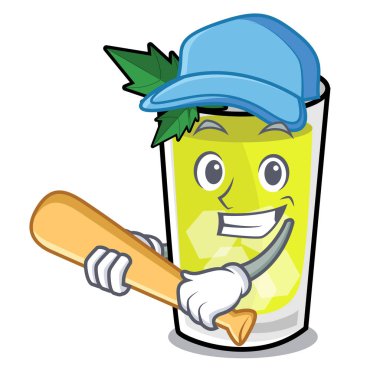 İskambil beyzbol sakinleşmek karakter karikatür