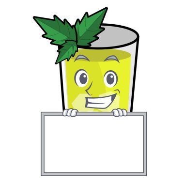 Yönetim Kurulu sakinleşmek karakter karikatür ile sırıtarak