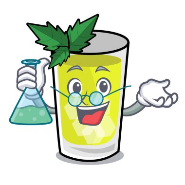 Profesör sakinleşmek karakter karikatür