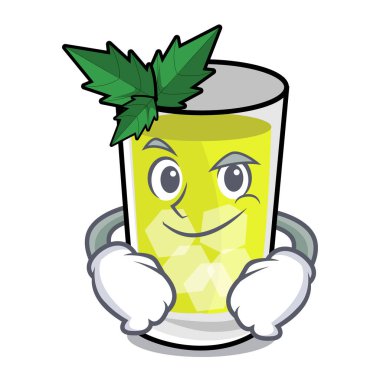 Smirking sakinleşmek karakter karikatür