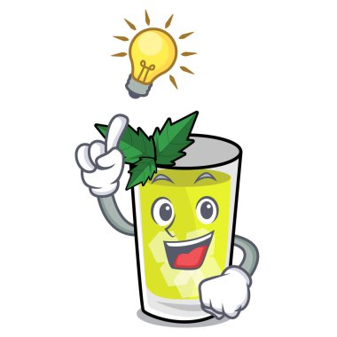 Bir fikir sakinleşmek maskot çizgi film var