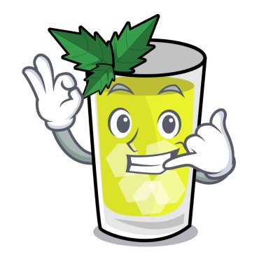 Bana sakinleşmek maskot çizgi film de