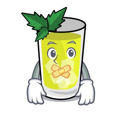 Sessiz sakinleşmek maskot çizgi film