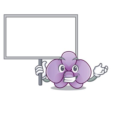 Yönetim Kurulu orkide çiçek karakter karikatür getirmek