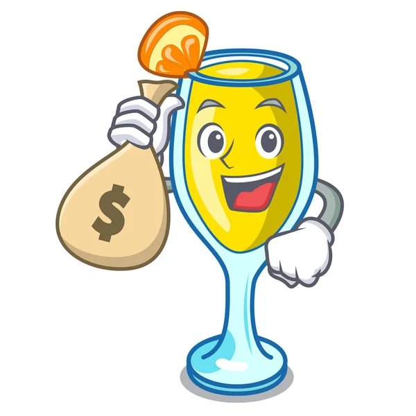 Para çantası Mimoza karakter karikatür tarzı ile