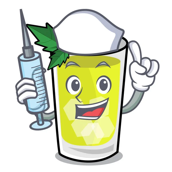 Hemşire sakinleşmek karakter karikatür