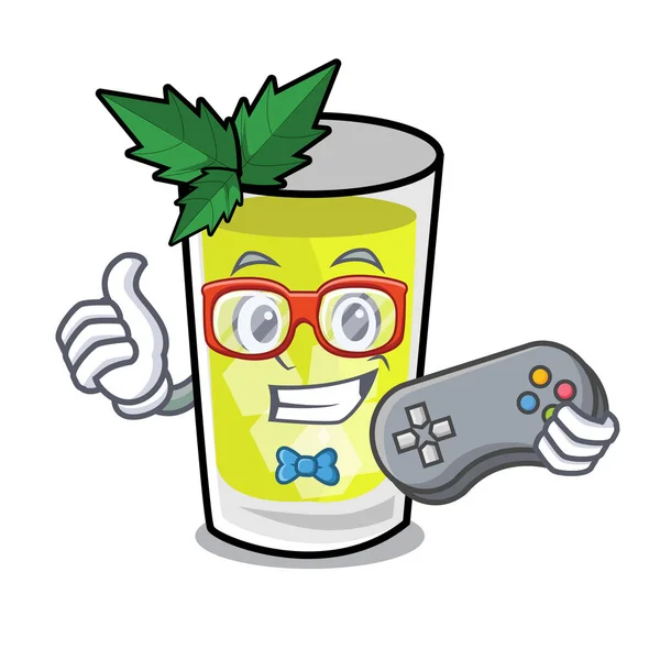 Oyun sakinleşmek maskot çizgi film