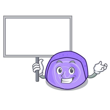 Yönetim Kurulu böğürtlenli rulo pasta karakter karikatür getirmek